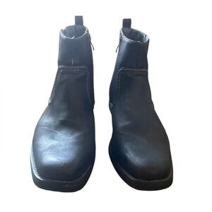 Steve Madden Mens Leather Ankle Boots Size 13 Good condition Style 824